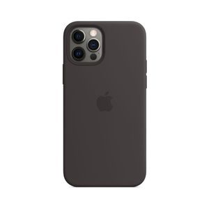 iPhone 12 / 12 Pro Silicone Case (Black) | Apple